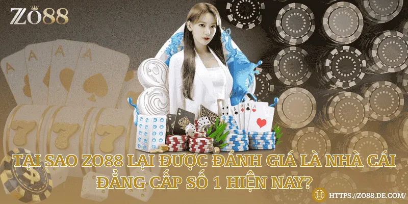 Tại sao Zo88 lại được đánh giá là nhà cái đẳng cấp số 1 hiện nay? Tại sao Zo88 lại được đánh giá là nhà cái đẳng cấp số 1 hiện nay?